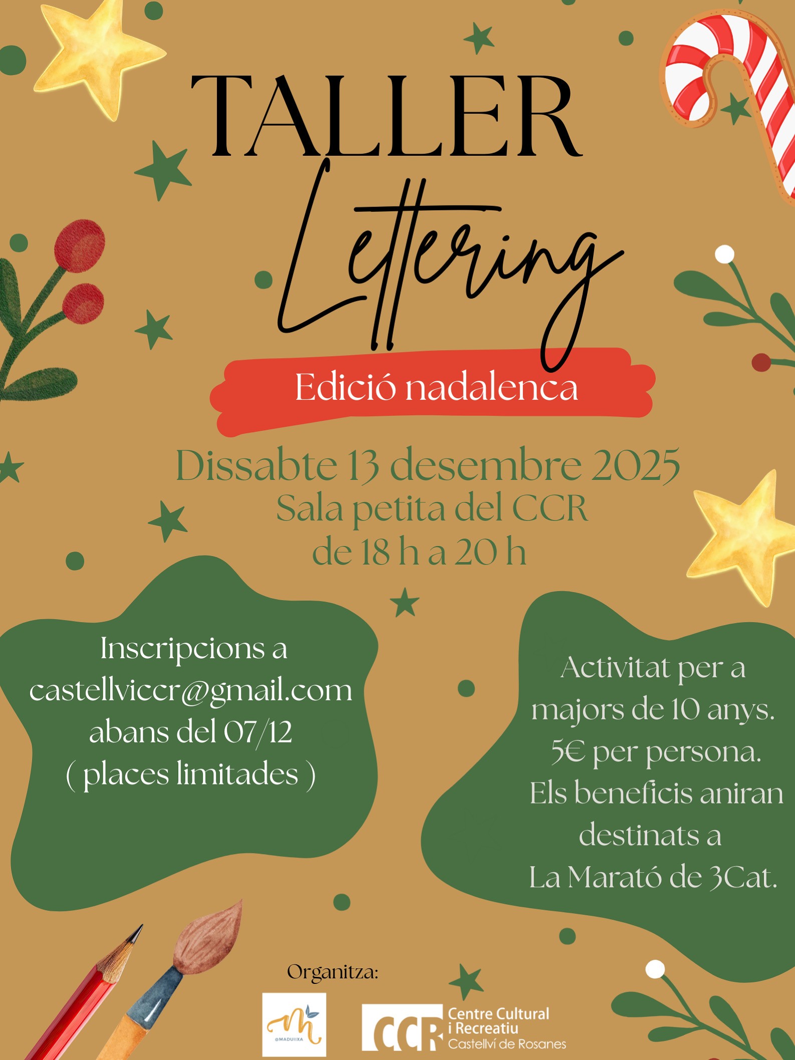 Cartell detallat de l'activitat